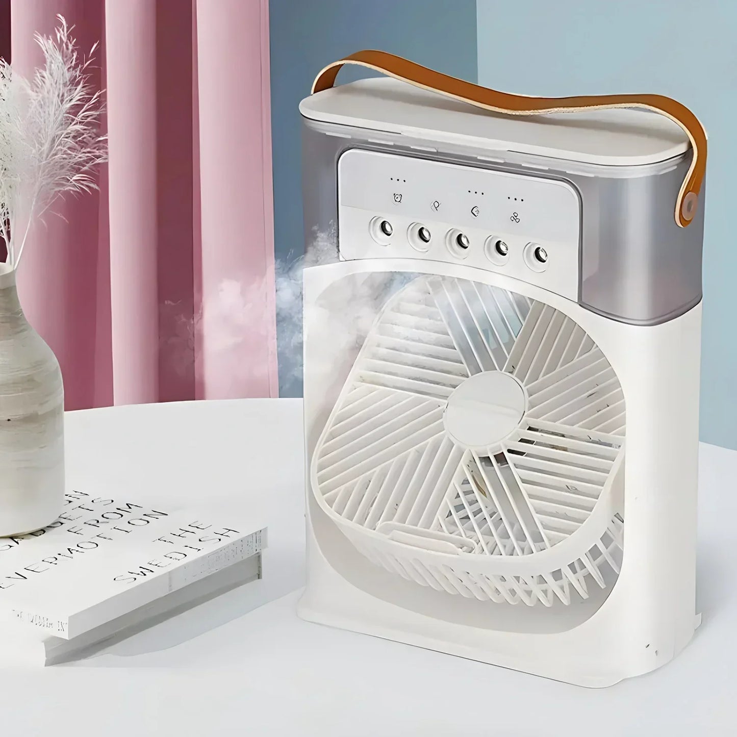 LZINA™ | Air Cooler Fan with Night Light Feature