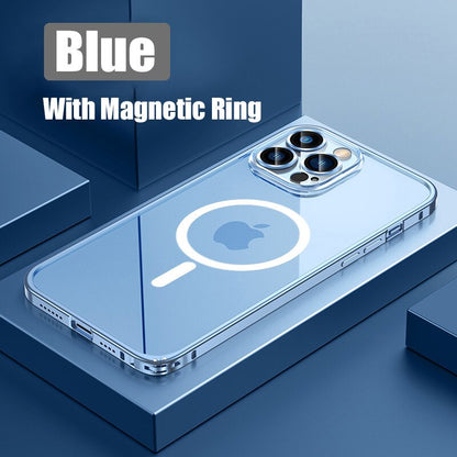 LZINA™ | Metal Bumper Aluminum Magnetic Phone Case