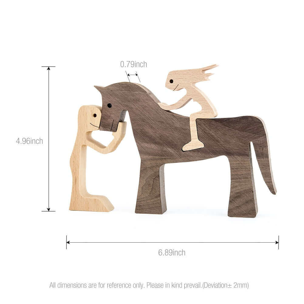 LZINA™ | Danish Wooden Animal Ornaments