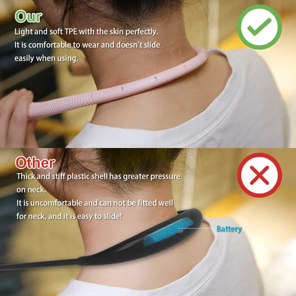 BowLift LED Rechargeable Neck Lamp with 3 Modes – Portable, Hands-Free Illumination