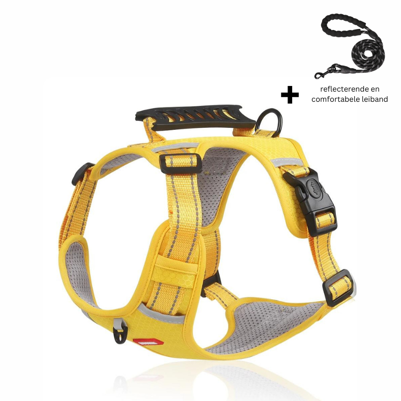 BowLift | PawEase Adjustable Anti-Stick Dog Harness – Washable and Comfortable