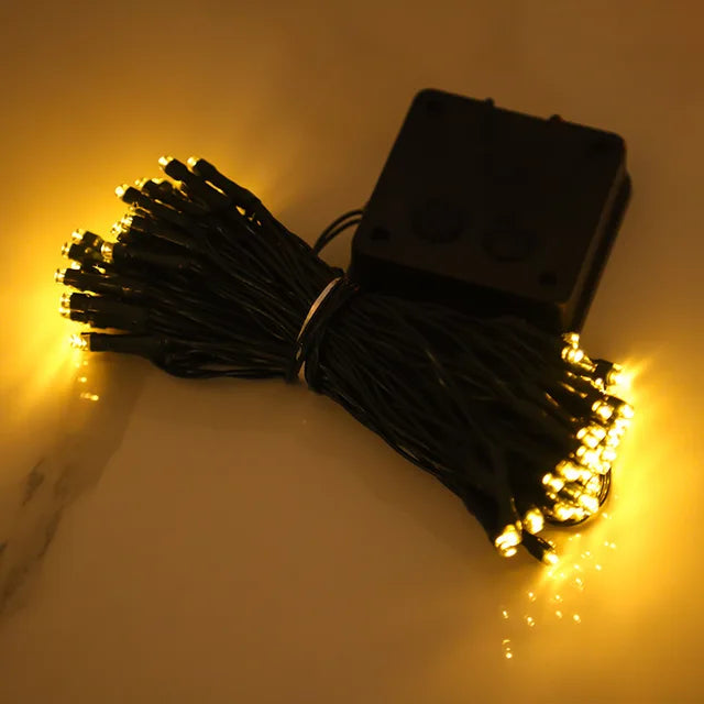 BowLift Peach Blossom Fairy Lights - Delicate LED String Lights for a Warm, Cozy Glow