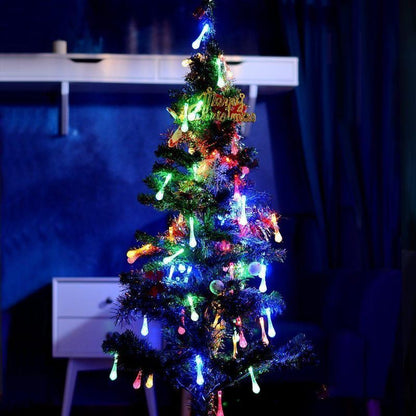 LZINA™ | Solar Water Droplet String Lights