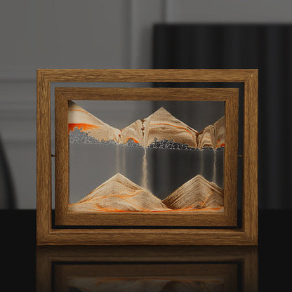 LZINA™ | Solid wood 3D rotating sand painting