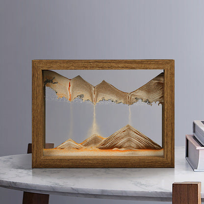 LZINA™ | Solid wood 3D rotating sand painting