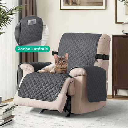 BowLift | Cover for extendable armchairs – anti-slip protection and premium comfort