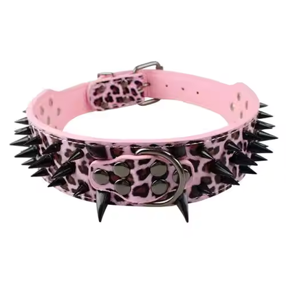 Dog collar with studs for large dogs Bowlift