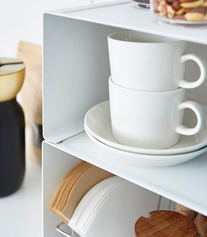 BowLift | Stackable Kitchen Shelf - Two Sizes - Steel