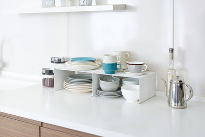 BowLift | Stackable Kitchen Shelf - Two Sizes - Steel