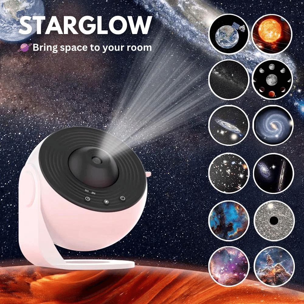 BowLift 360° Planetarium Projector — Immersive Night Sky Experience for Deep Relaxation & Stress Relief