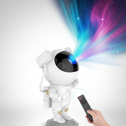 LZINA™ | Star Projector Astronaut Lamp Adjustable LED Night Light Galaxy