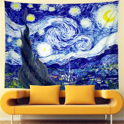LZINA™ | Starry Night Wall Tapestry