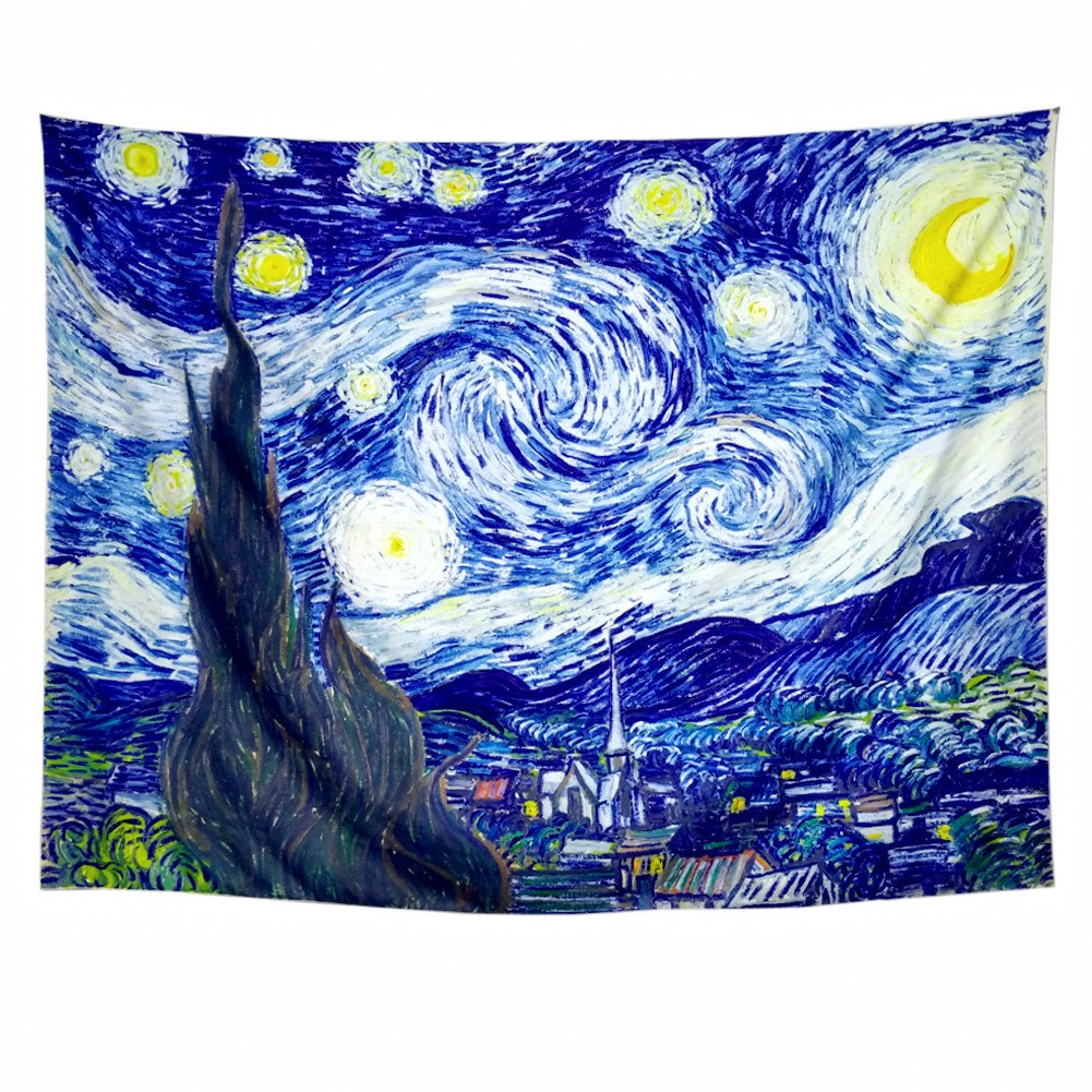 LZINA™ | Starry Night Wall Tapestry