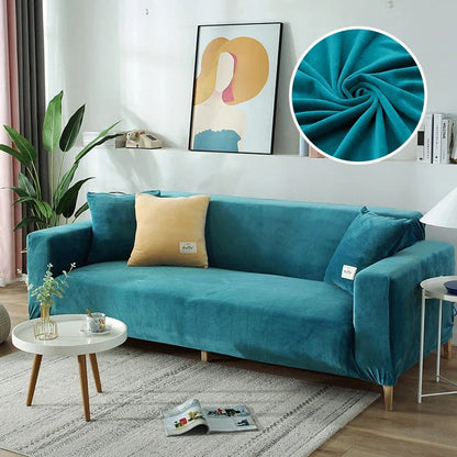 BowLift | Luxury Stretch-Velvet Sofa Cover – Stylish Protection for Any Sofa