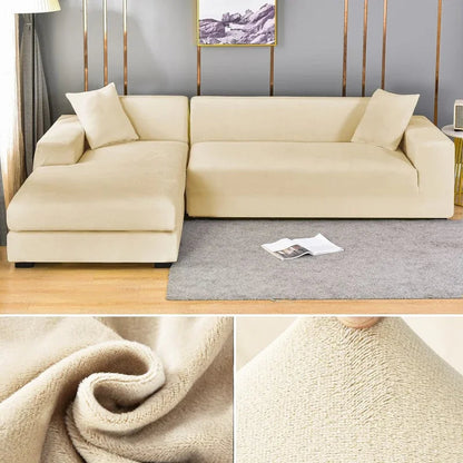 BowLift | Luxury Stretch-Velvet Sofa Cover – Stylish Protection for Any Sofa