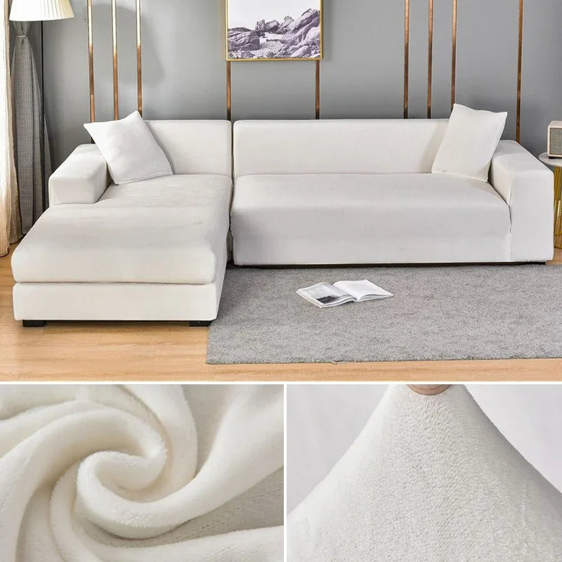 BowLift | Luxury Stretch-Velvet Sofa Cover – Stylish Protection for Any Sofa