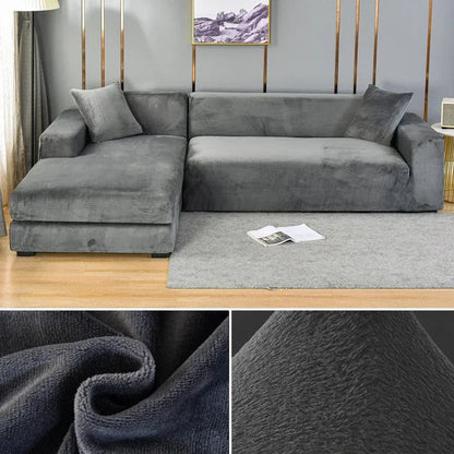 BowLift | Luxury Stretch-Velvet Sofa Cover – Stylish Protection for Any Sofa