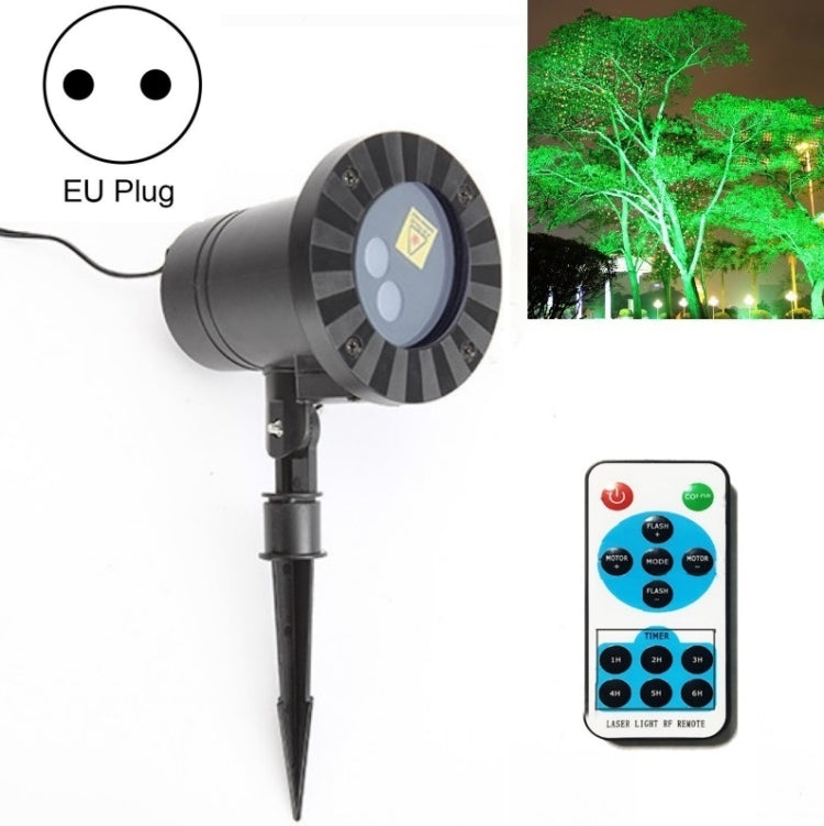 BowLift 30W Remote-Control Outdoor Waterproof Laser Light for Garden & Lawn Decoration – Green & Red Lights (UK Plug)