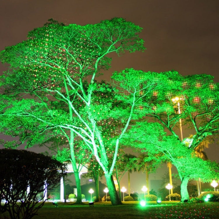 BowLift 30W Remote-Control Outdoor Waterproof Laser Light for Garden & Lawn Decoration – Green & Red Lights (UK Plug)