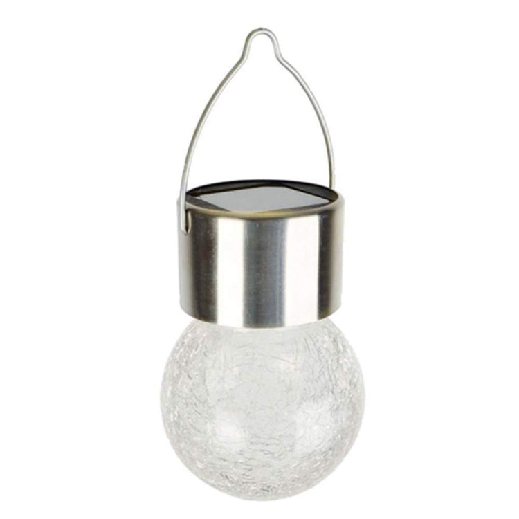 LZINA™ | 12 PCS Snap Ball Solar Chandelier Outdoor Garden Courtyard Holiday Decorative Light with Clip (Warm White Light)