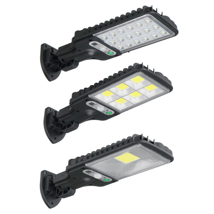LZINA™ | Solar Street Lighting LED Body Detection Garden Light, Specification: 616B-72 COB with Remote Control