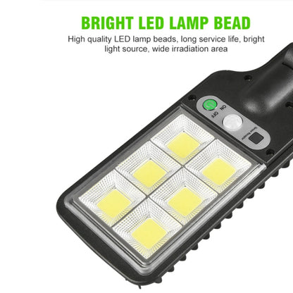 LZINA™ | Solar Street Lighting LED Body Detection Garden Light, Specification: 616B-72 COB with Remote Control