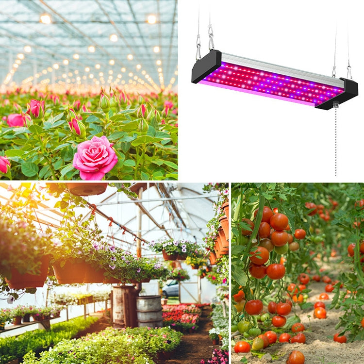 BowLift LED Growth Lamp - Full-Spectrum Plant Light Tube, Small Double-Row 100 cm (EU Plug)