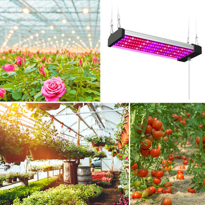 BowLift LED Growth Lamp - Full-Spectrum Plant Light Tube, Small Double-Row 100 cm (EU Plug)