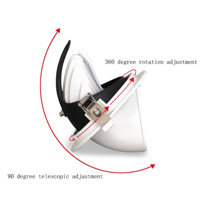 BowLift 35W Cutout 150mm LED Full-Spectrum Plant Growth Light - High-Efficiency Indoor Grow Light