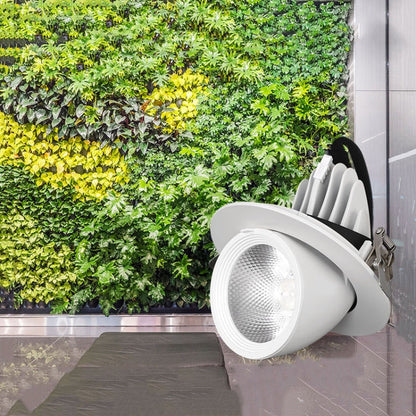 BowLift 35W Cutout 150mm LED Full-Spectrum Plant Growth Light - High-Efficiency Indoor Grow Light
