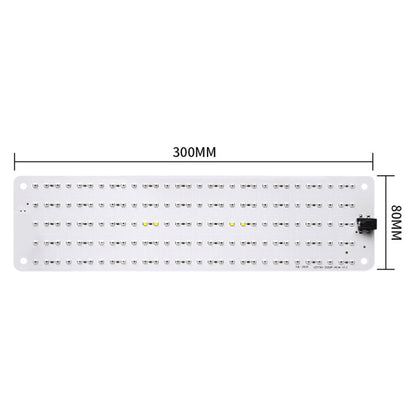 BowLift 4-Head 12V Full-Spectrum Red & Blue LED Grow Light Panel for Plants & Seedlings (EU Plug)