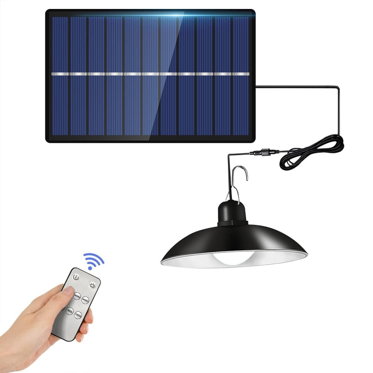 LZINA™ | IP65 Waterproof Outdoor Solar LED Light Bulb Chandelier Indoor Lights, Specification: Simple White Light with Remote Control