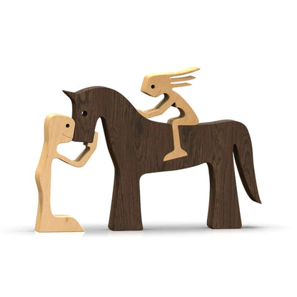 LZINA™ | Danish Wooden Animal Ornaments