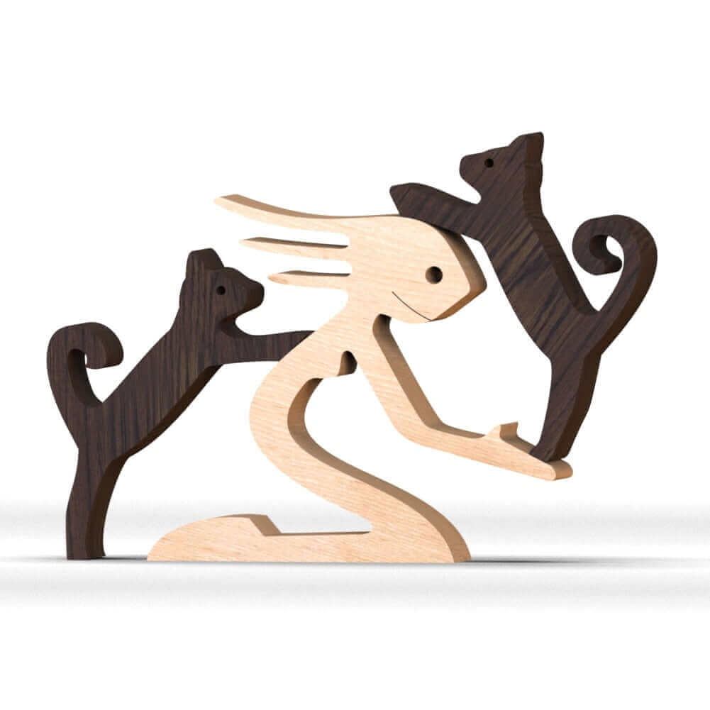 LZINA™ | Danish Wooden Animal Ornaments