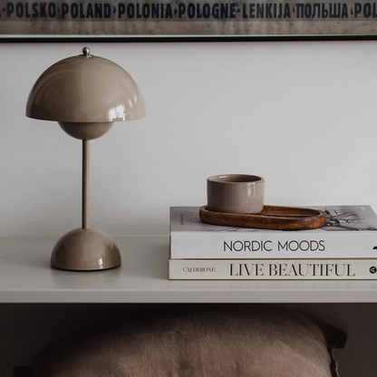 LZINA™ | Sleek Auroraglo LED Table Lamp for the Living Room - Modern Ambient Lighting