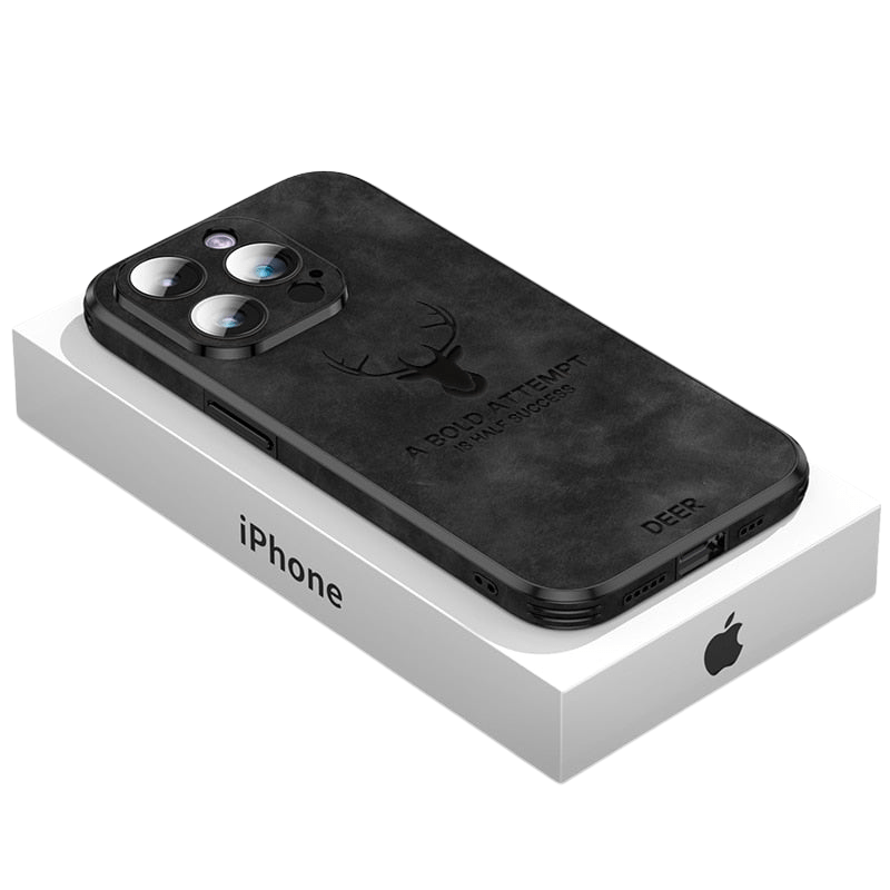 LZINA™ | Leather iPhone Case with Shock Protection & Elegant Design