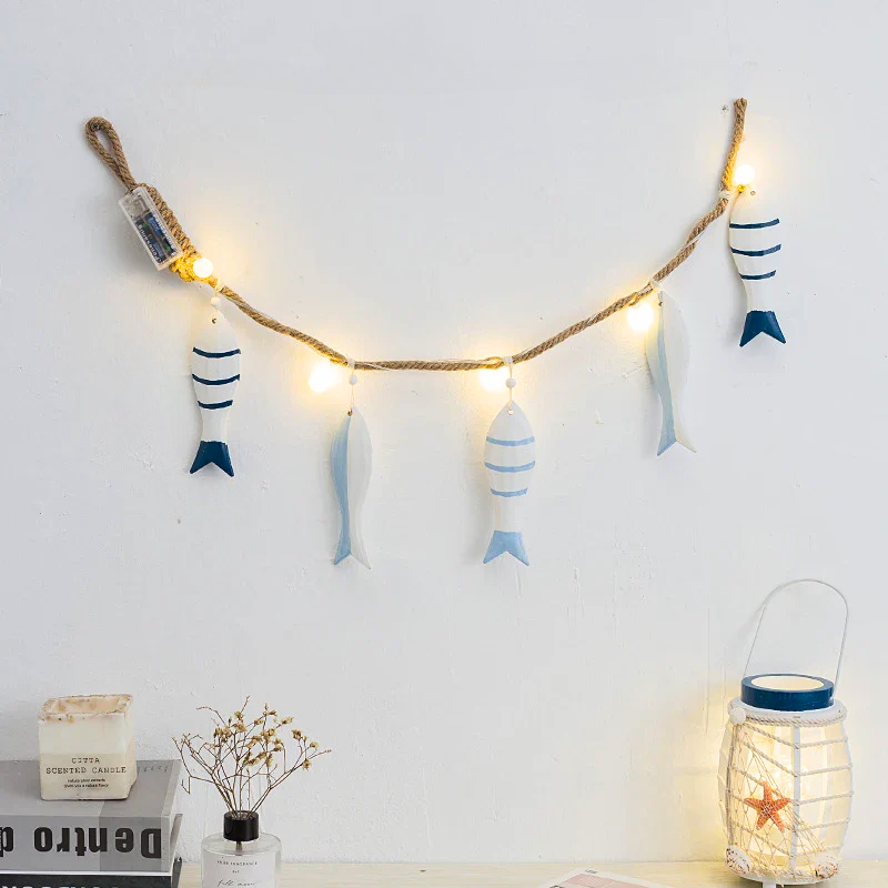 BowLift Enchanted Fish String Lights — Whimsical Underwater Glow