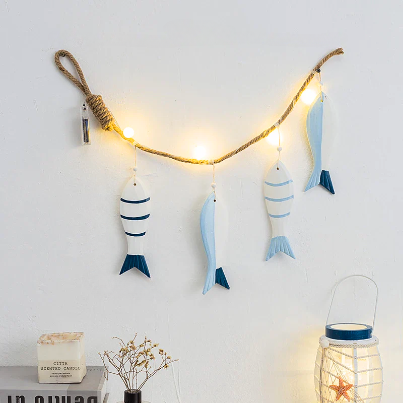 BowLift Enchanted Fish String Lights — Whimsical Underwater Glow