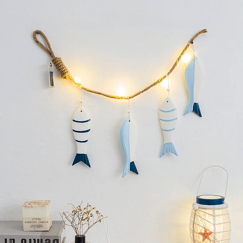 BowLift Enchanted Fish String Lights — Whimsical Underwater Glow