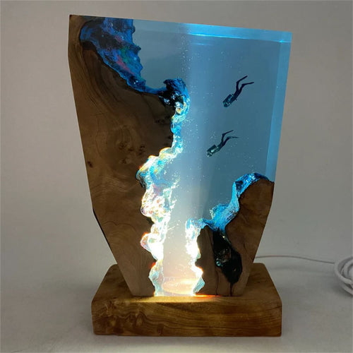 BowLift | SeabedResin Light — Elevate Your Aquarium with Oceanic Elegance