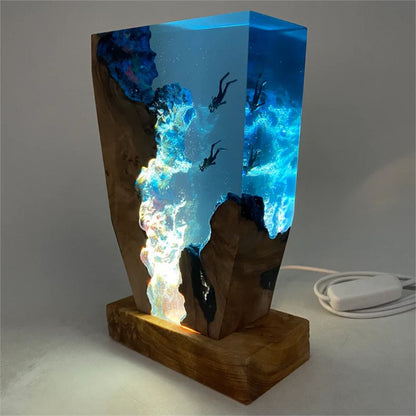 BowLift | SeabedResin Light — Elevate Your Aquarium with Oceanic Elegance