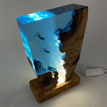 BowLift | SeabedResin Light — Elevate Your Aquarium with Oceanic Elegance