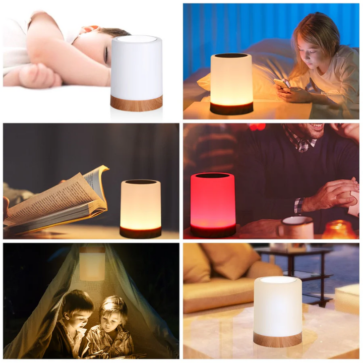 LZINA™ | Dimmable LED Night Light with Modern Design and Color Change