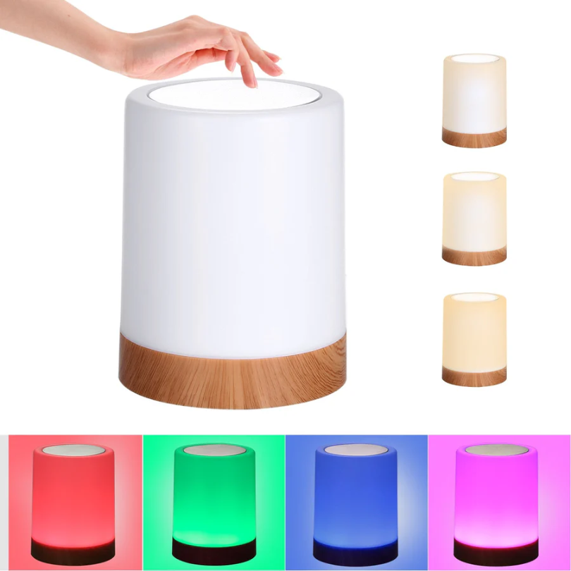 LZINA™ | Dimmable LED Night Light with Modern Design and Color Change