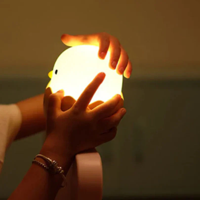 LZINA™ | Chick Night Light for Children – Cute LED Lamp in Egg Design for the Children's Room