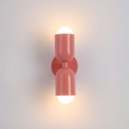 BowLift Dual-Sided LED Wall Light – Contemporary Design, Colorwave Finish