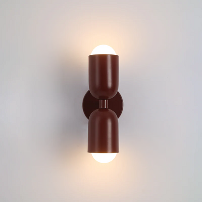 BowLift Dual-Sided LED Wall Light – Contemporary Design, Colorwave Finish
