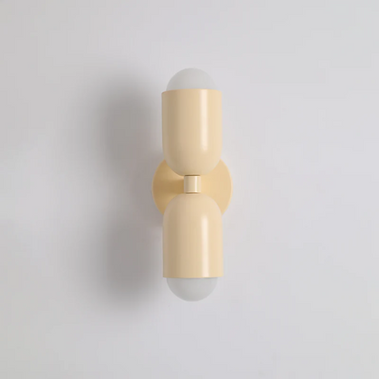 BowLift Dual-Sided LED Wall Light – Contemporary Design, Colorwave Finish