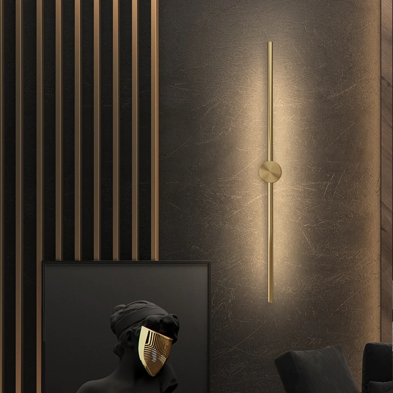 BowLift Urban Modern Minimalist LED Linear Wall Sconce — Sleek, Energy-Efficient Ambient Lighting