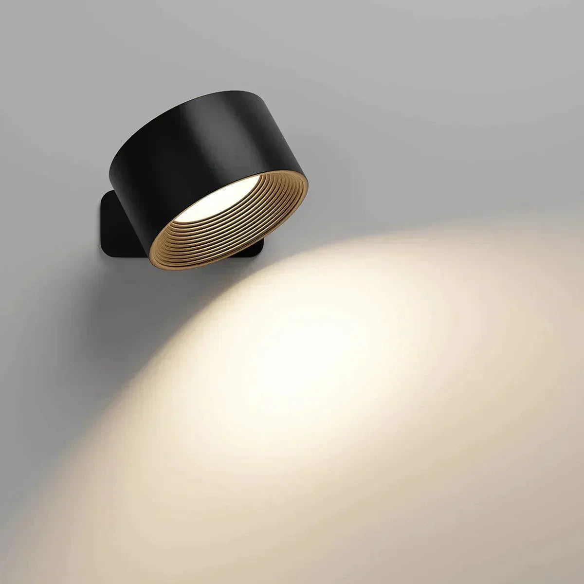 BowLift 360° Wireless Rechargeable Wall Light — Flexible, All-Angle LED Illumination